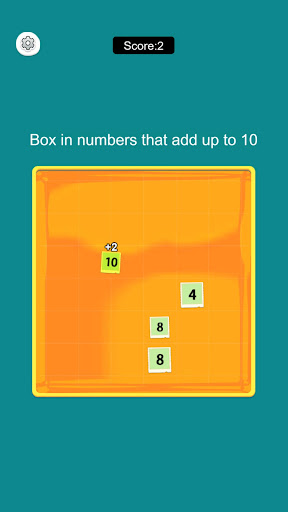 Number Merge 10 board ready for another ten